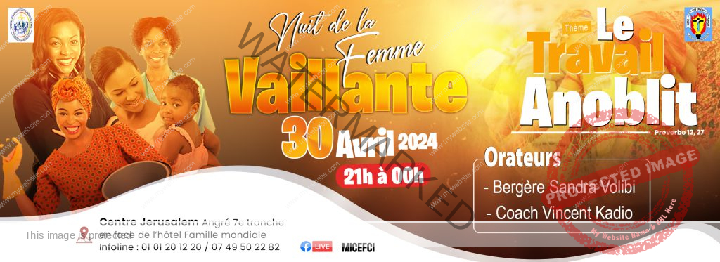 Banniere femme vaillante 2024