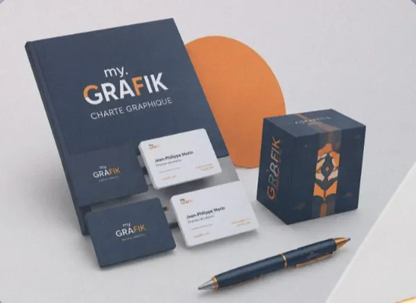 Charte graphique et papeterie My Grafik
