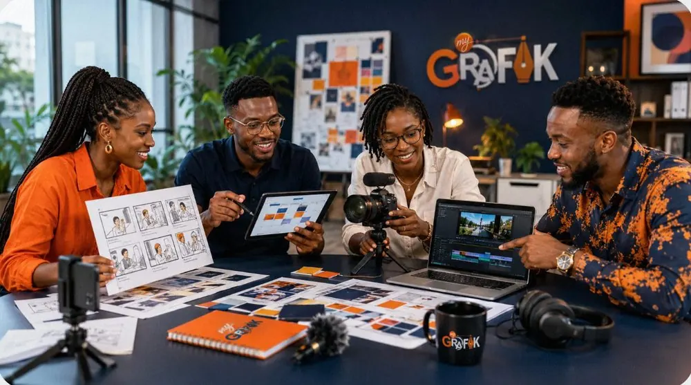 Production de contenus et motion design chez My Grafik